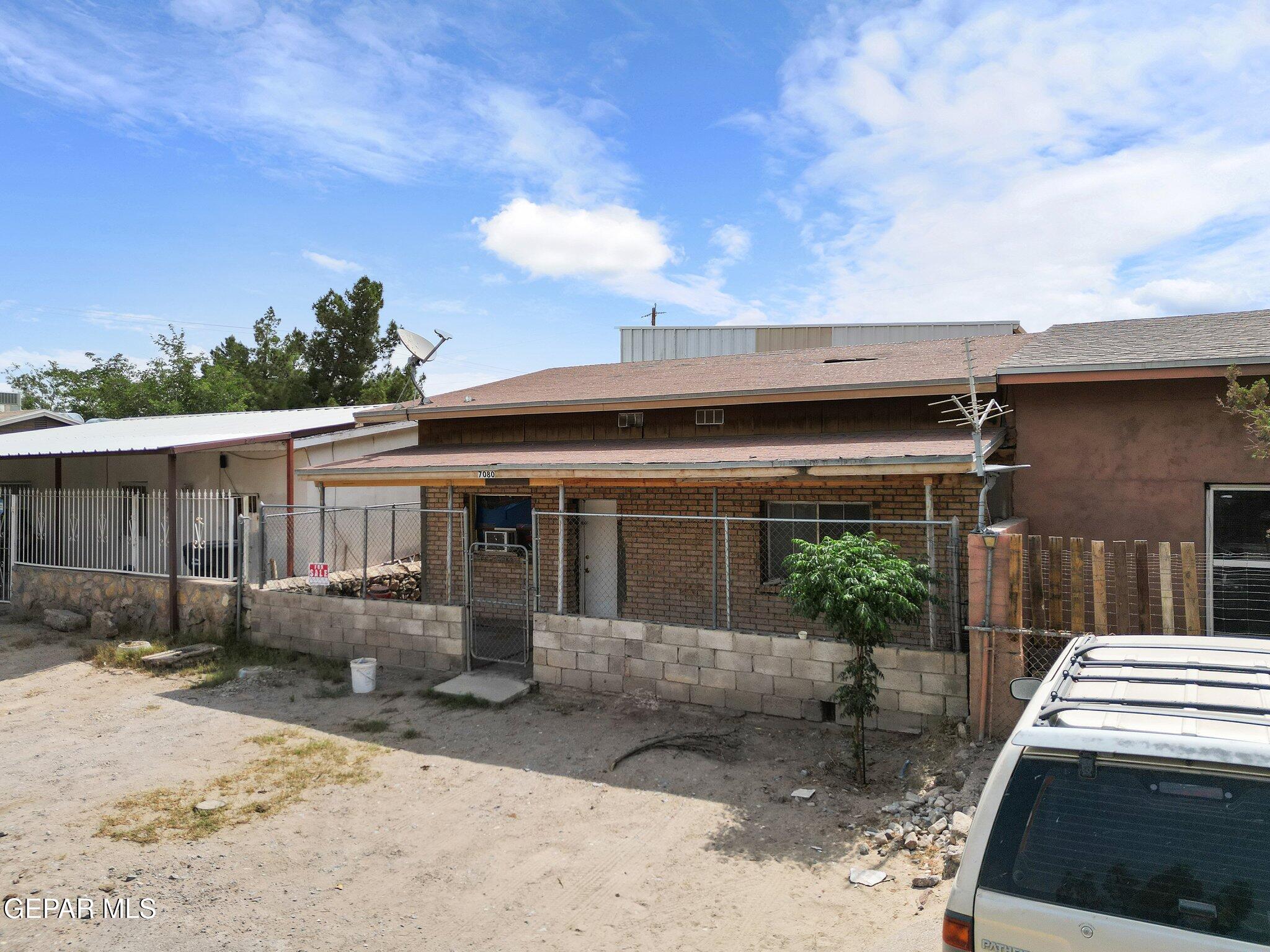 7080 2nd Avenue Canutillo, TX 79835 - Photo 7 of 38 a view of a house with a backyard