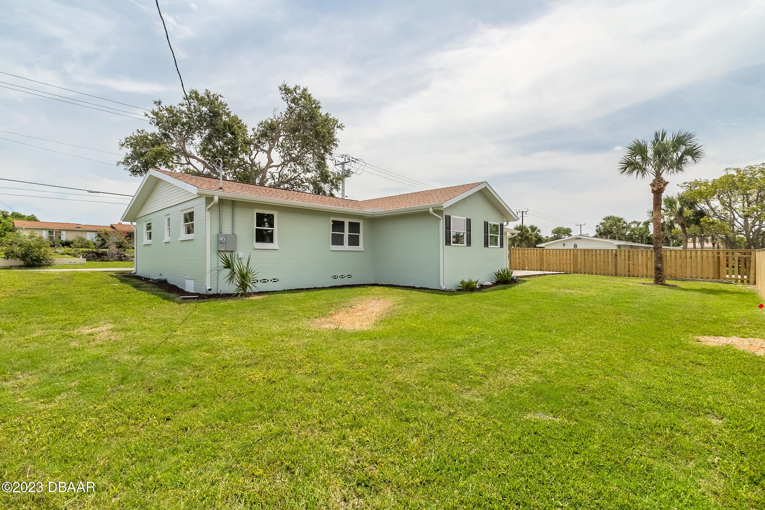 322 North Halifax Drive Ormond Beach, FL 32176 - Photo 25 of 34 Backyard View