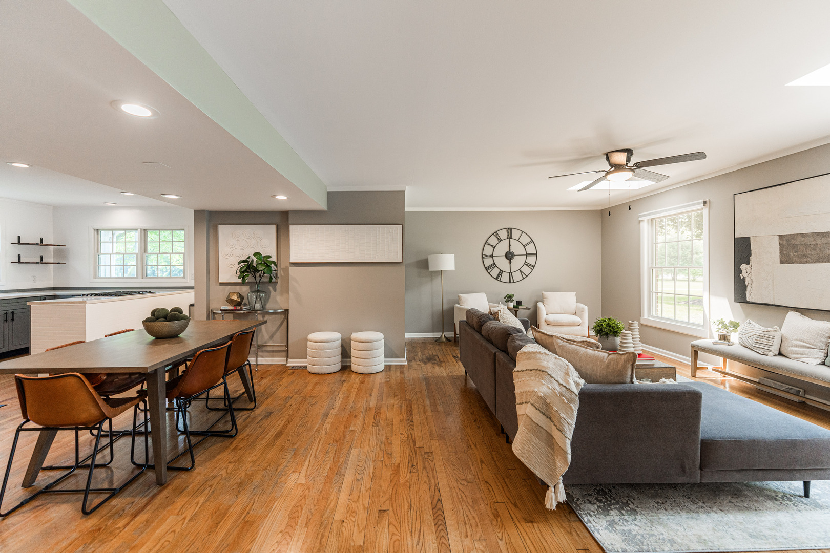 2S739 Nelson Lake Road Batavia, IL 60510 - Photo 13 of 65 a living room with furniture and a wooden floor