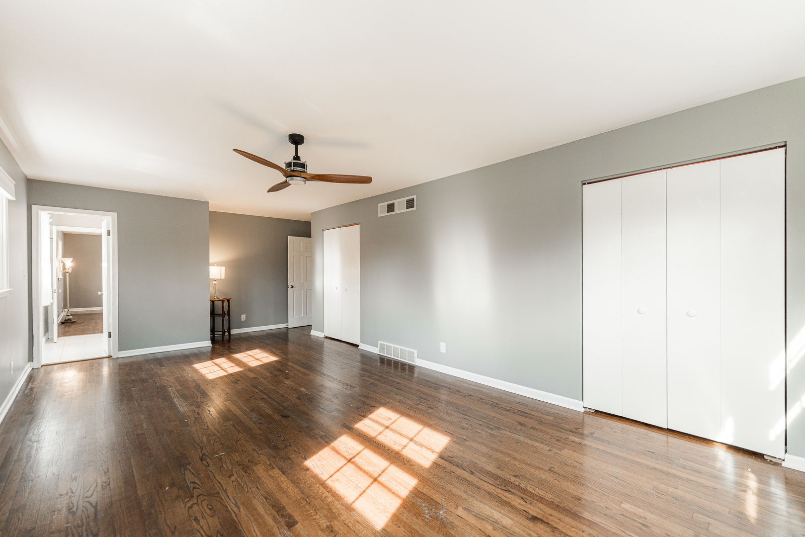 2S739 Nelson Lake Road Batavia, IL 60510 - Photo 38 of 65 a view of empty room with wooden floor and fan