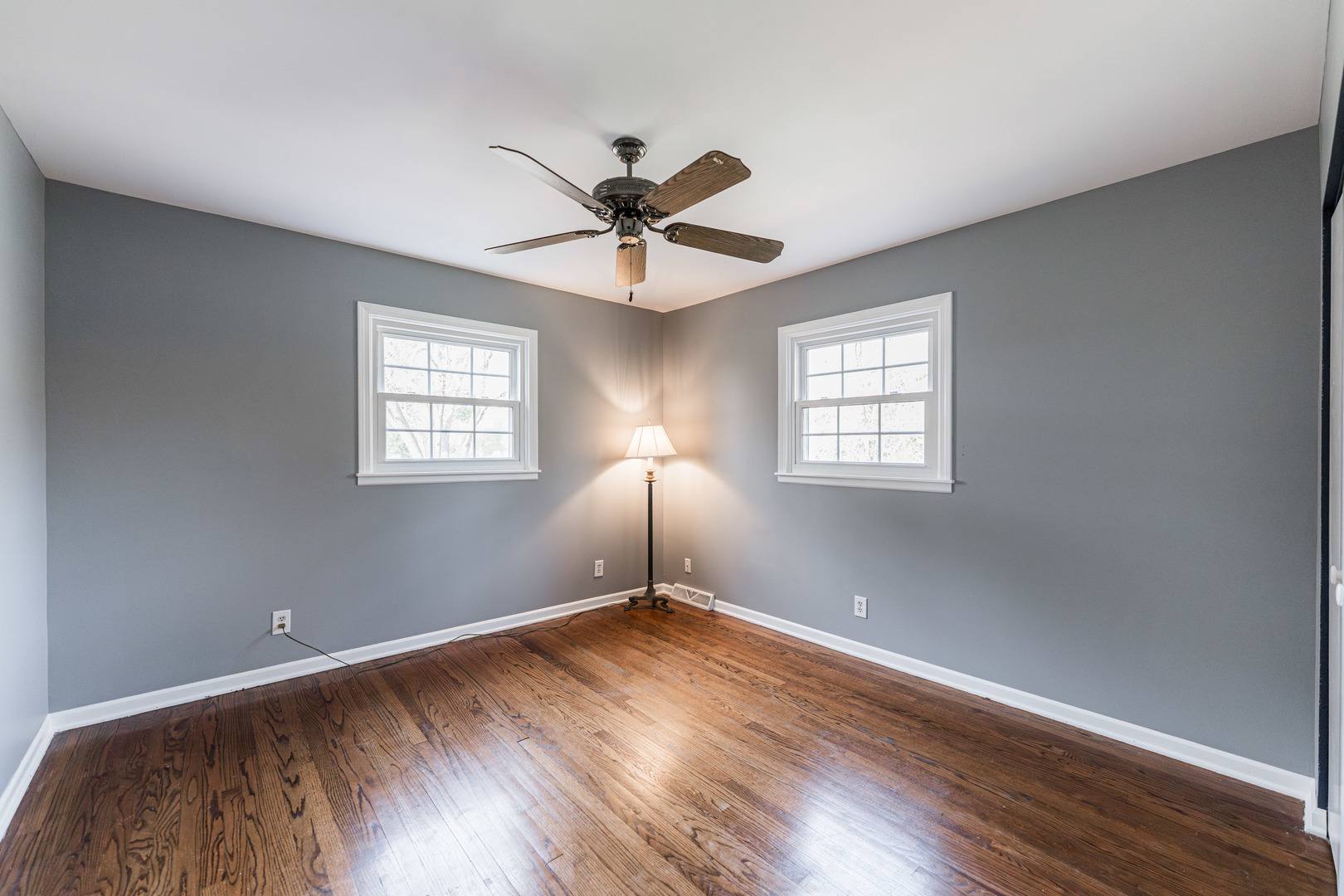2S739 Nelson Lake Road Batavia, IL 60510 - Photo 43 of 65 a view of empty room with wooden floor and fan