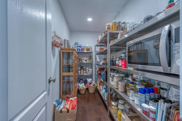 a view of storage and utility room
