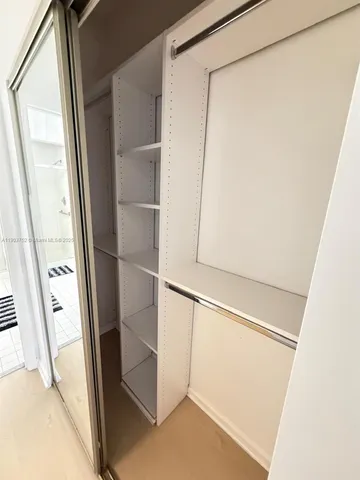 a view of empty room