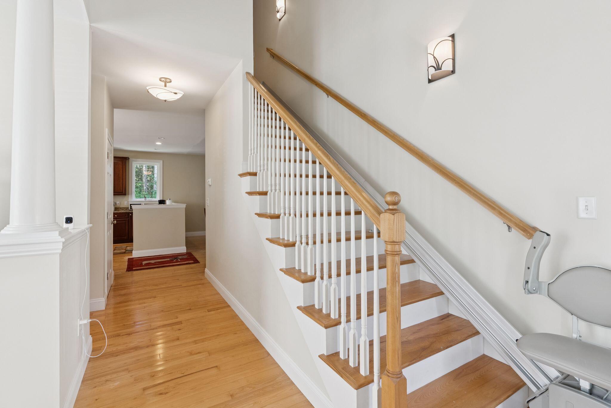 54 Sycamore Lane, Unit 19 Kennebunk, ME 04043 - Photo 15 of 37 Chair Lift to 2nd Floor