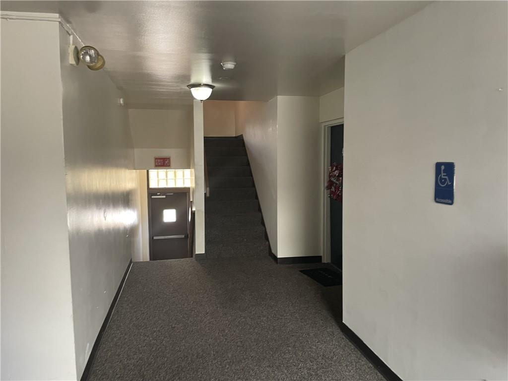 100 2nd Street Braddock, PA 15104 - Photo 13 of 29 a view of a hallway with entryway
