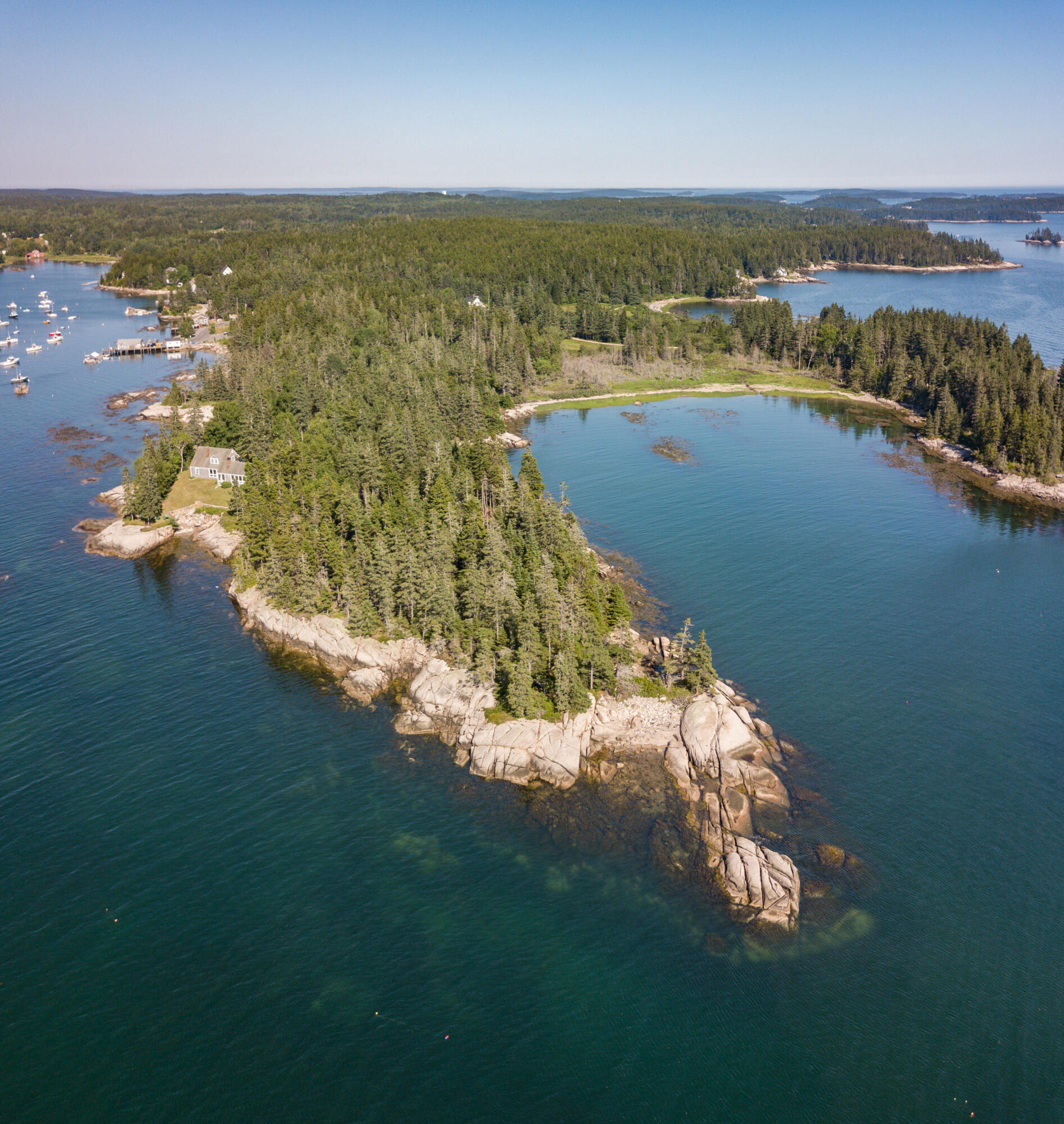 77 Fifield Point Road Stonington, ME 04681 - Photo 41 of 57 2018-07-04-DJI_0739-Pano-Edit