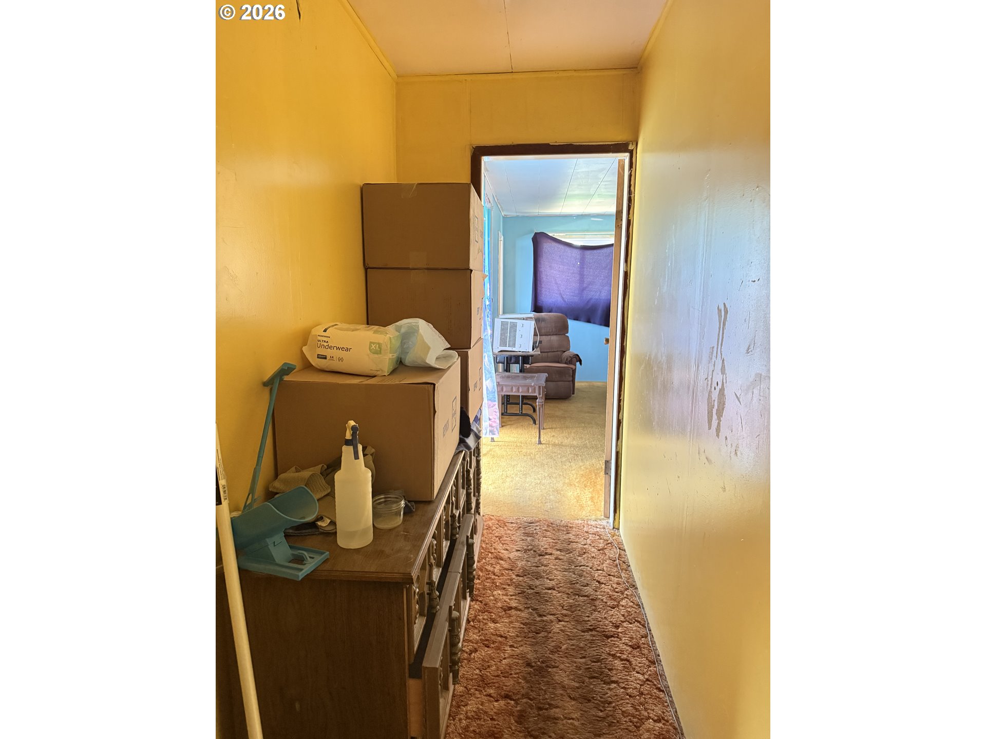 375 College Street Adams, OR 97810 - Photo 14 of 20 a hallway with a view of bedroom with a bathroom