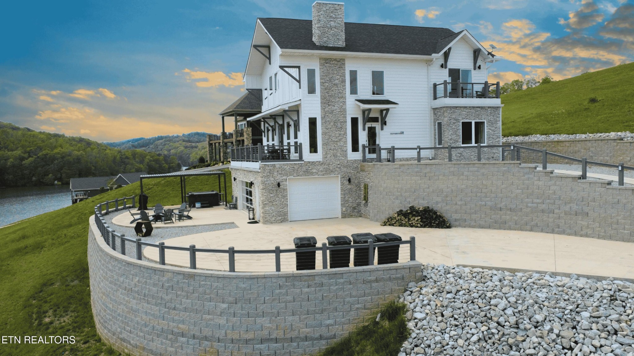 234 Cameron Loop Lane La Follette, TN 37766 - Photo 49 of 60 a view of a house with pool and chairs