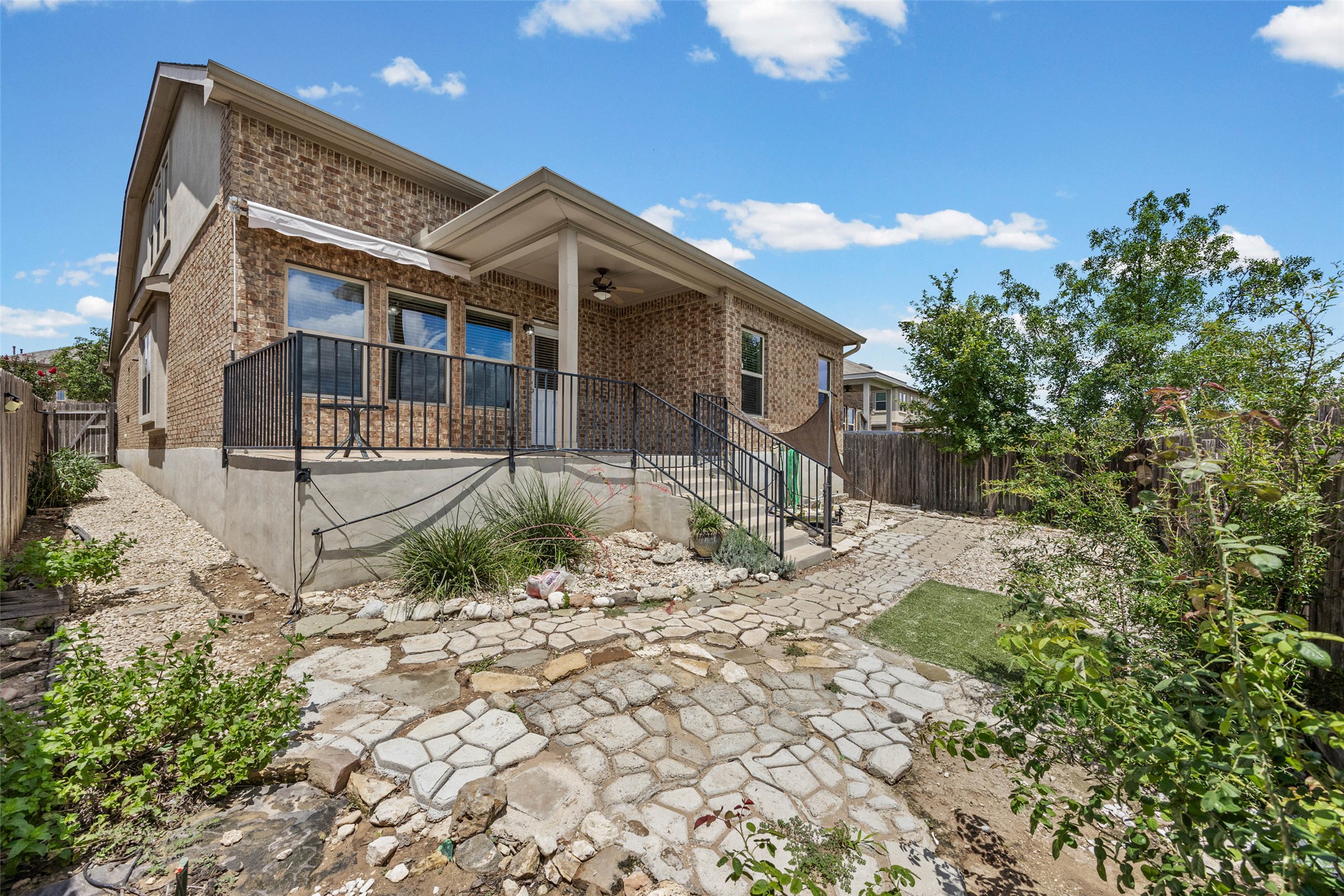 536 Rancho Verde Drive Leander, TX 78641 - Photo 30 of 37 a view of a house with a yard