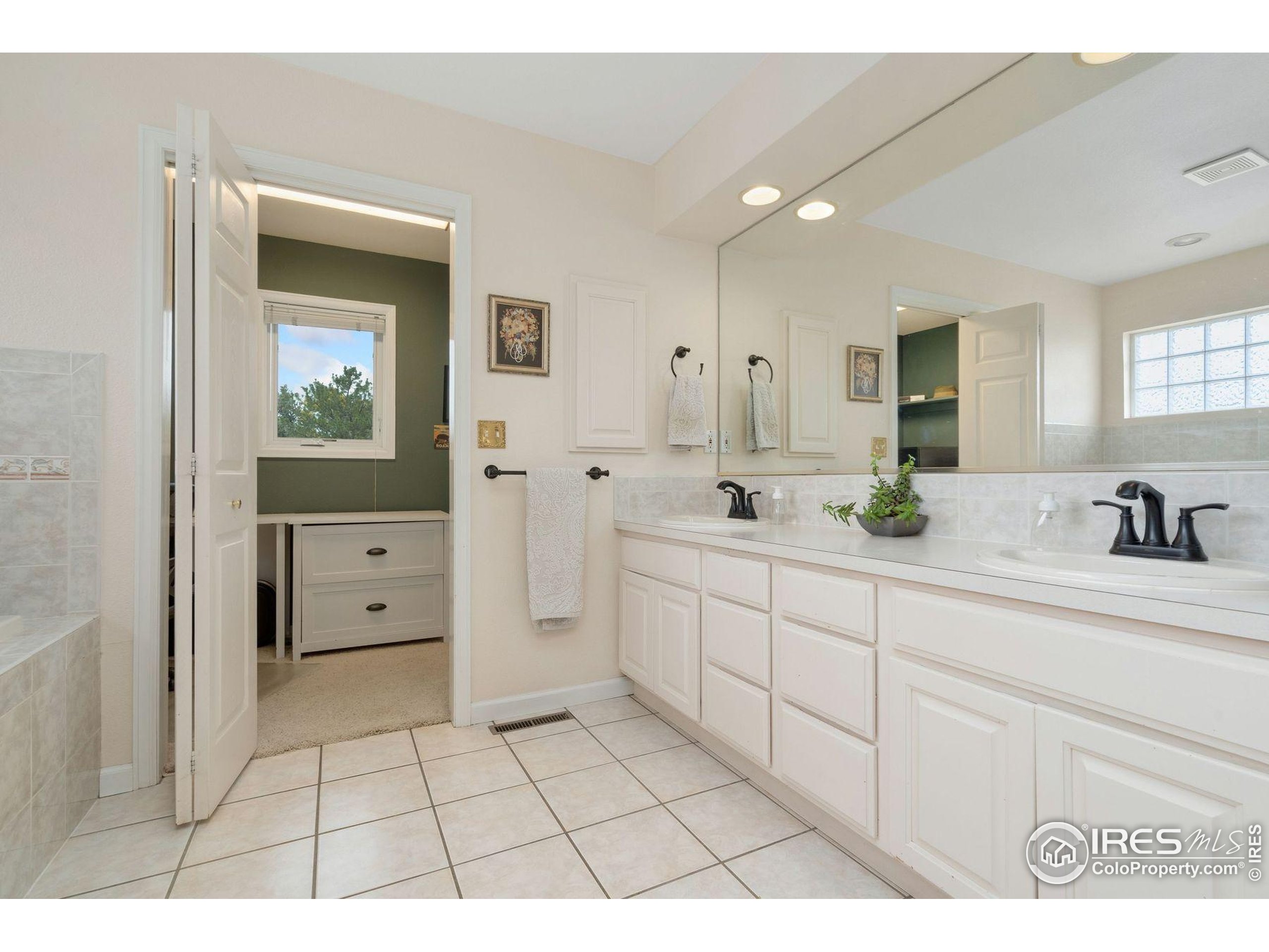 1055 Coho Run Fort Collins, CO 80524 - Photo 17 of 50 a bathroom with a sink a toilet and mirror