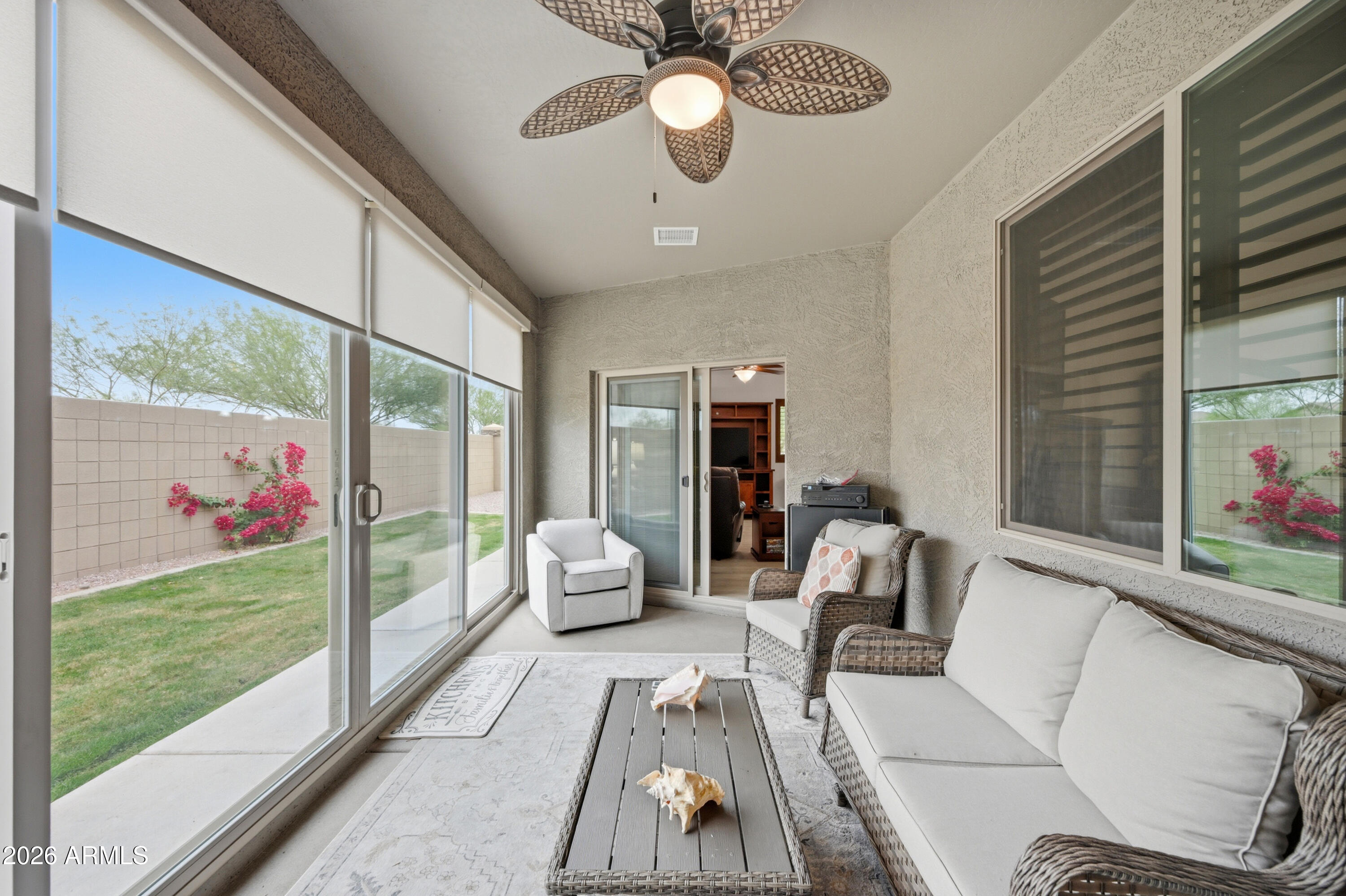 3117 South Signal Butte Road, Unit 476 Mesa, AZ 85212 - Photo 19 of 31 SC476 Enclosed Patio Arizona Room Lanai