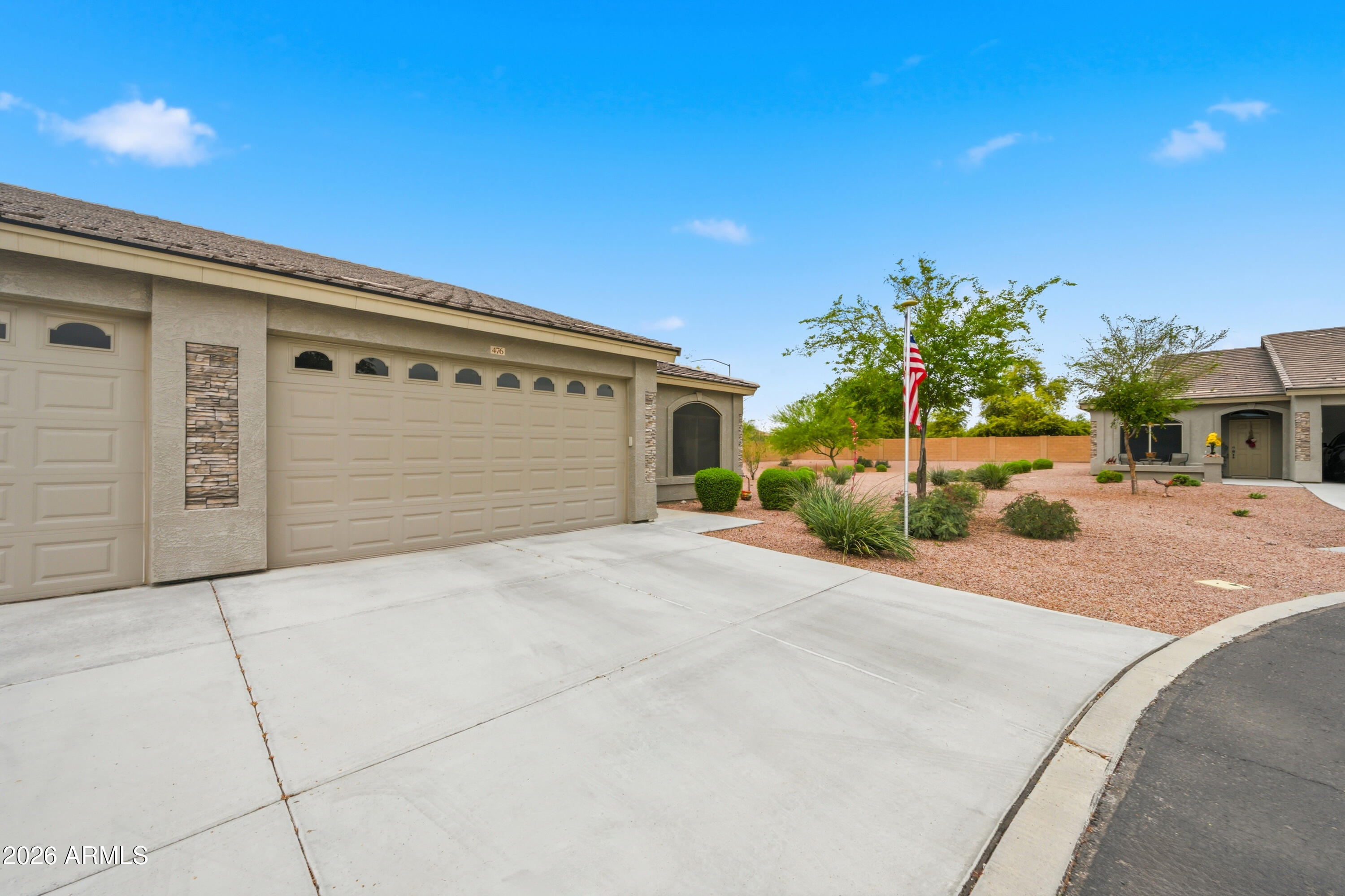 3117 South Signal Butte Road, Unit 476 Mesa, AZ 85212 - Photo 29 of 31 SC476 Driveway and sideyard
