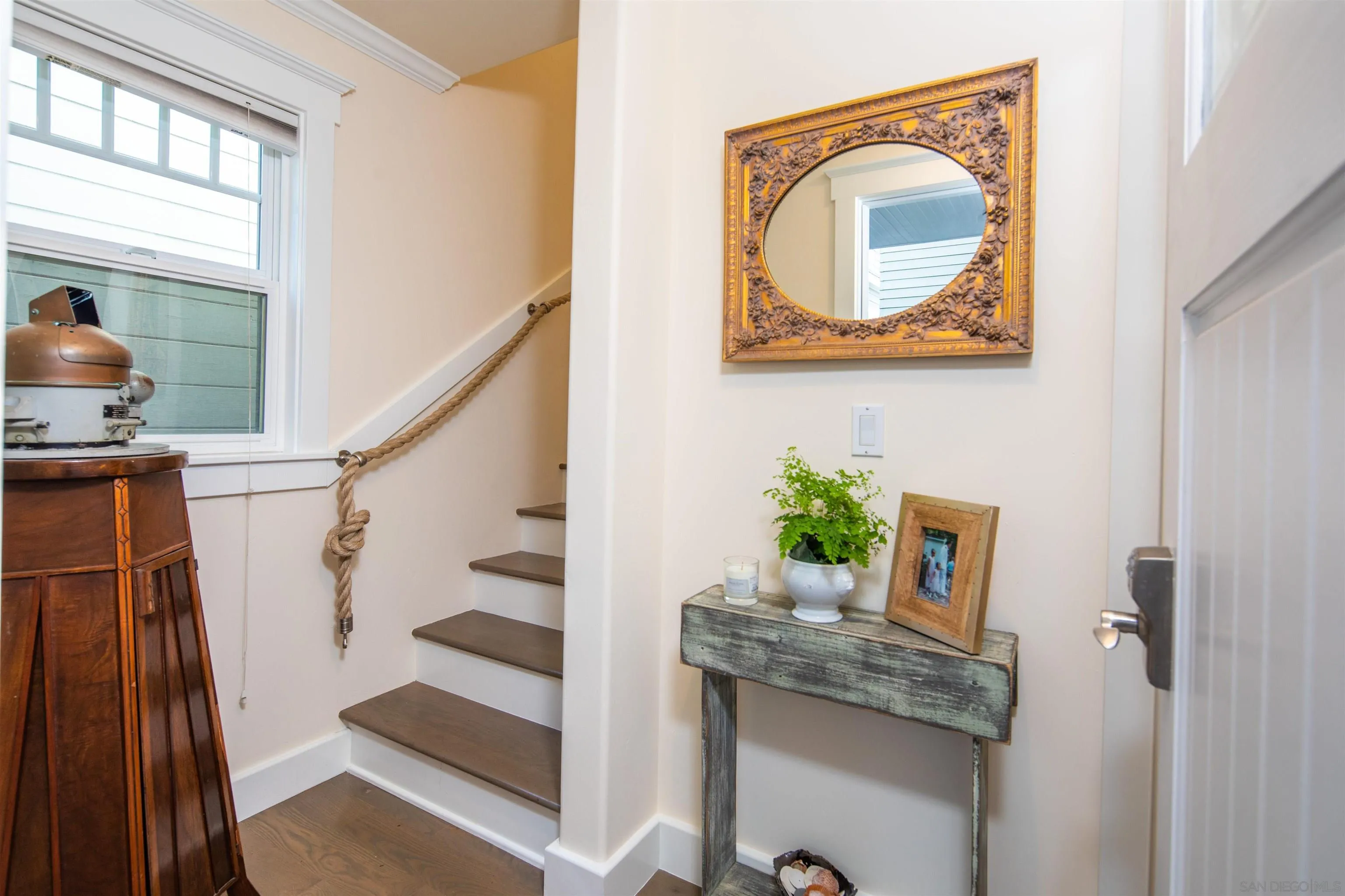 746 G Avenue Coronado, CA 92118 - Photo 11 of 34 a view of entryway and hall with wooden floor