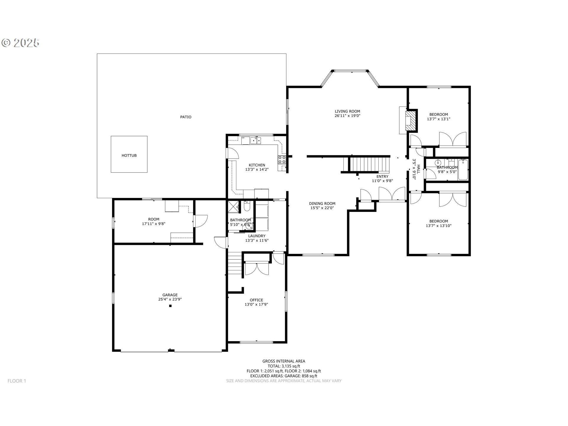 12610 Northeast Potter Road Battle Ground, WA 98604 - Photo 42 of 43 Floor Plan