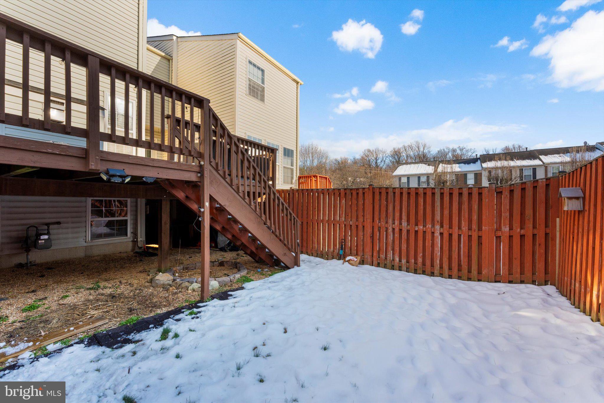 163 Shirley Square Southeast Leesburg, VA 20175 - Photo 45 of 45 a view of a house with wooden stairs