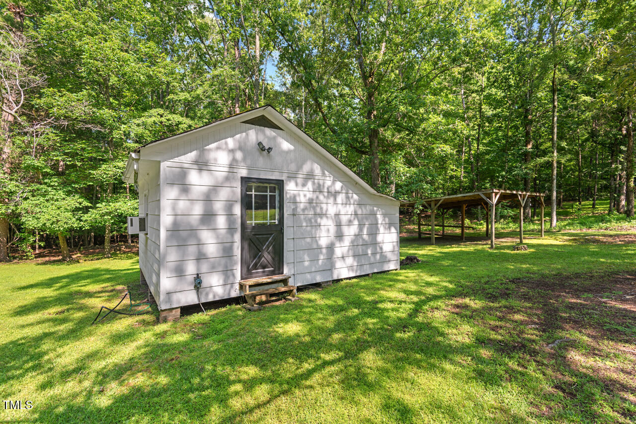 5414 Ventoria Road Durham, NC 27712 - Photo 38 of 51 Workshop/Pool Storage