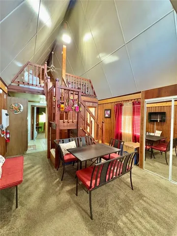 a outdoor space with lots of furniture and couch