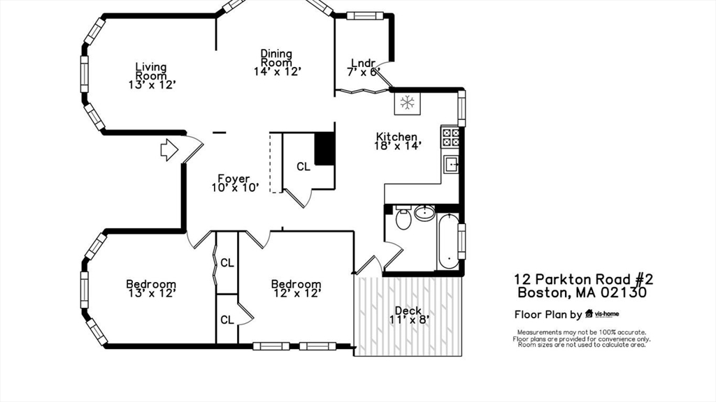 12 Parkton Road, Unit 2 Boston, MA 02130 - Photo 22 of 22 Gallery Image 22