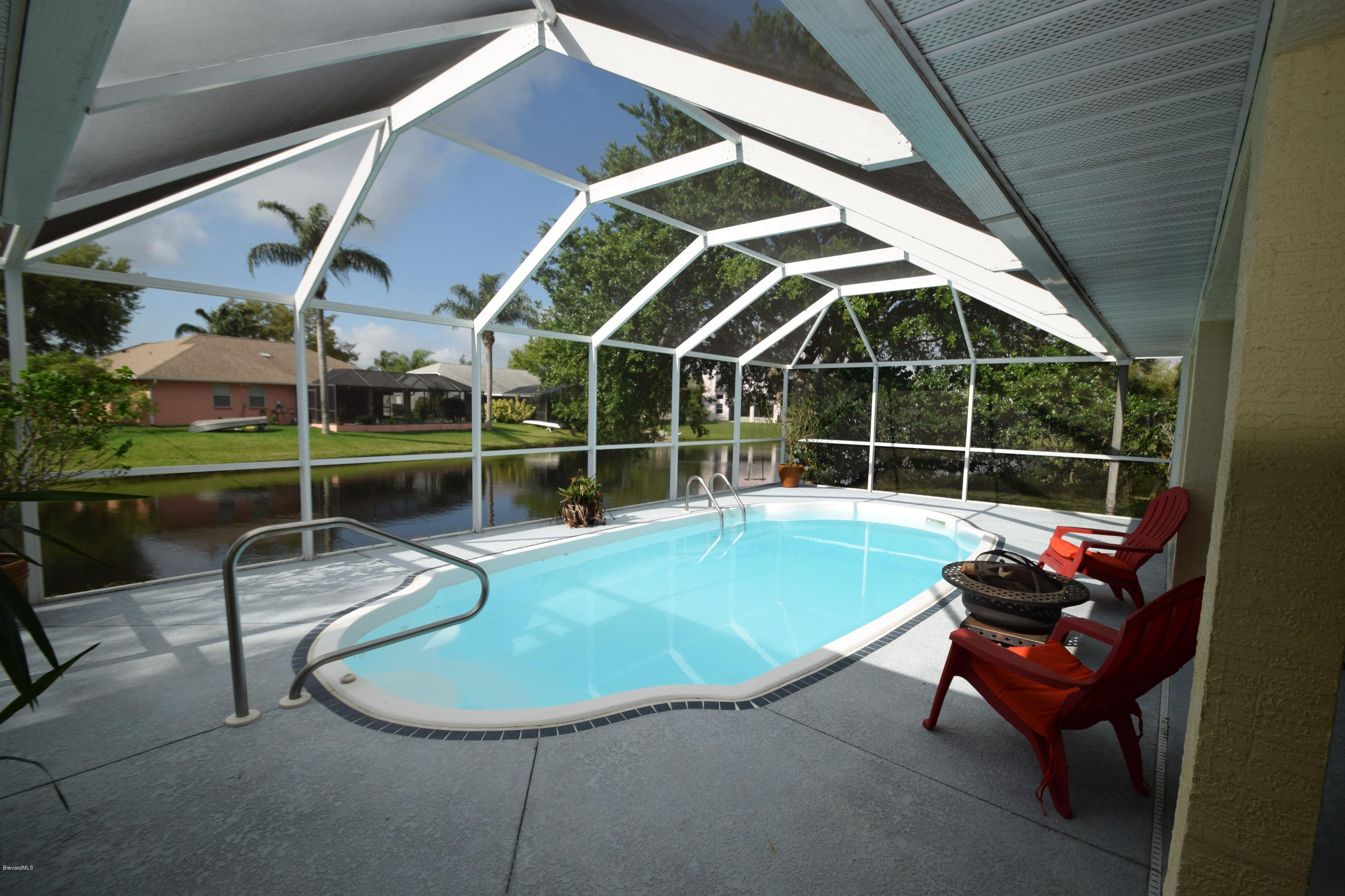 1219 Winding Meadows Road Rockledge, FL 32955 - Photo 19 of 26 IMMACULATE POOL!