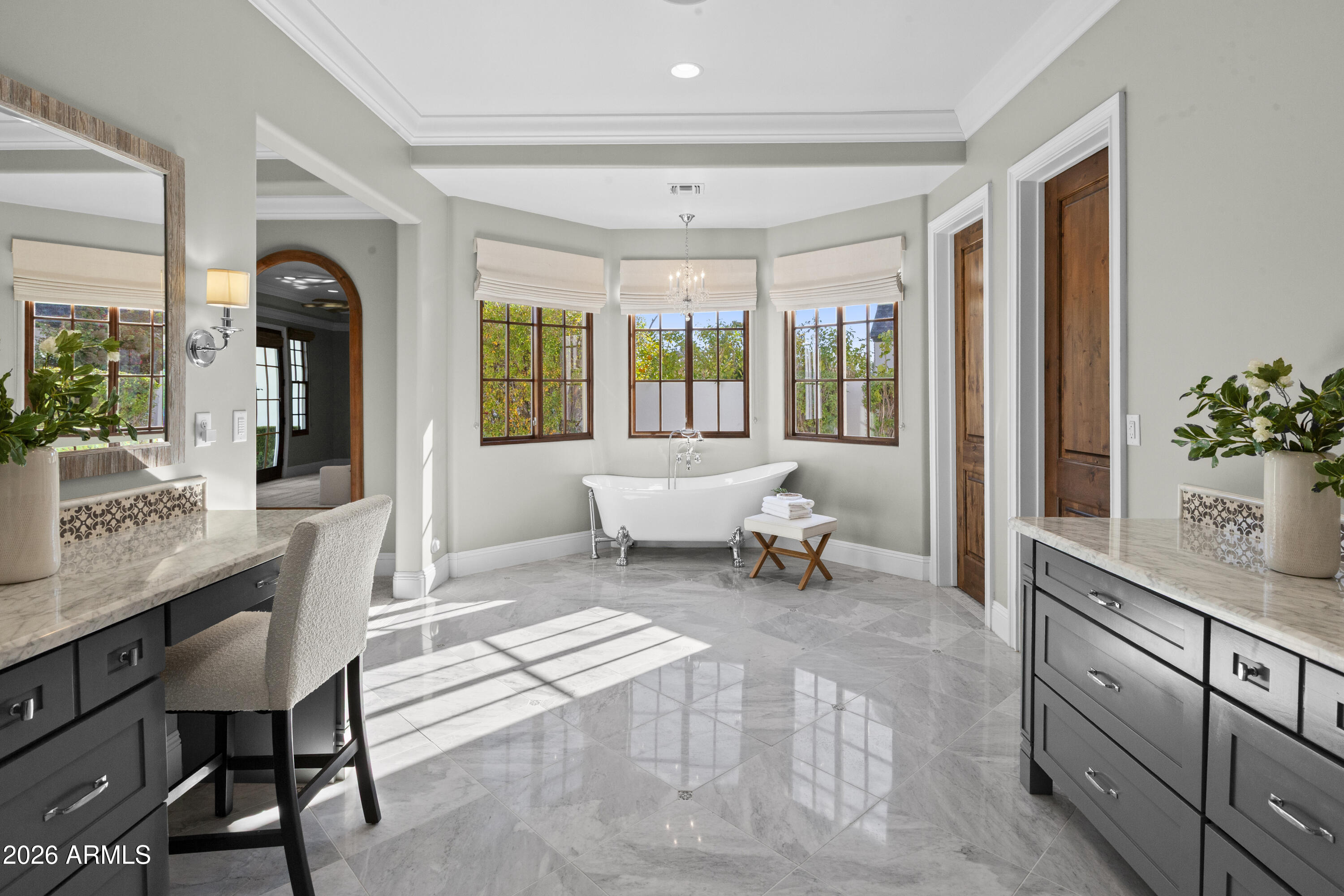 4909 North 45th Place Phoenix, AZ 85018 - Photo 23 of 45 a living room with furniture and a potted plant