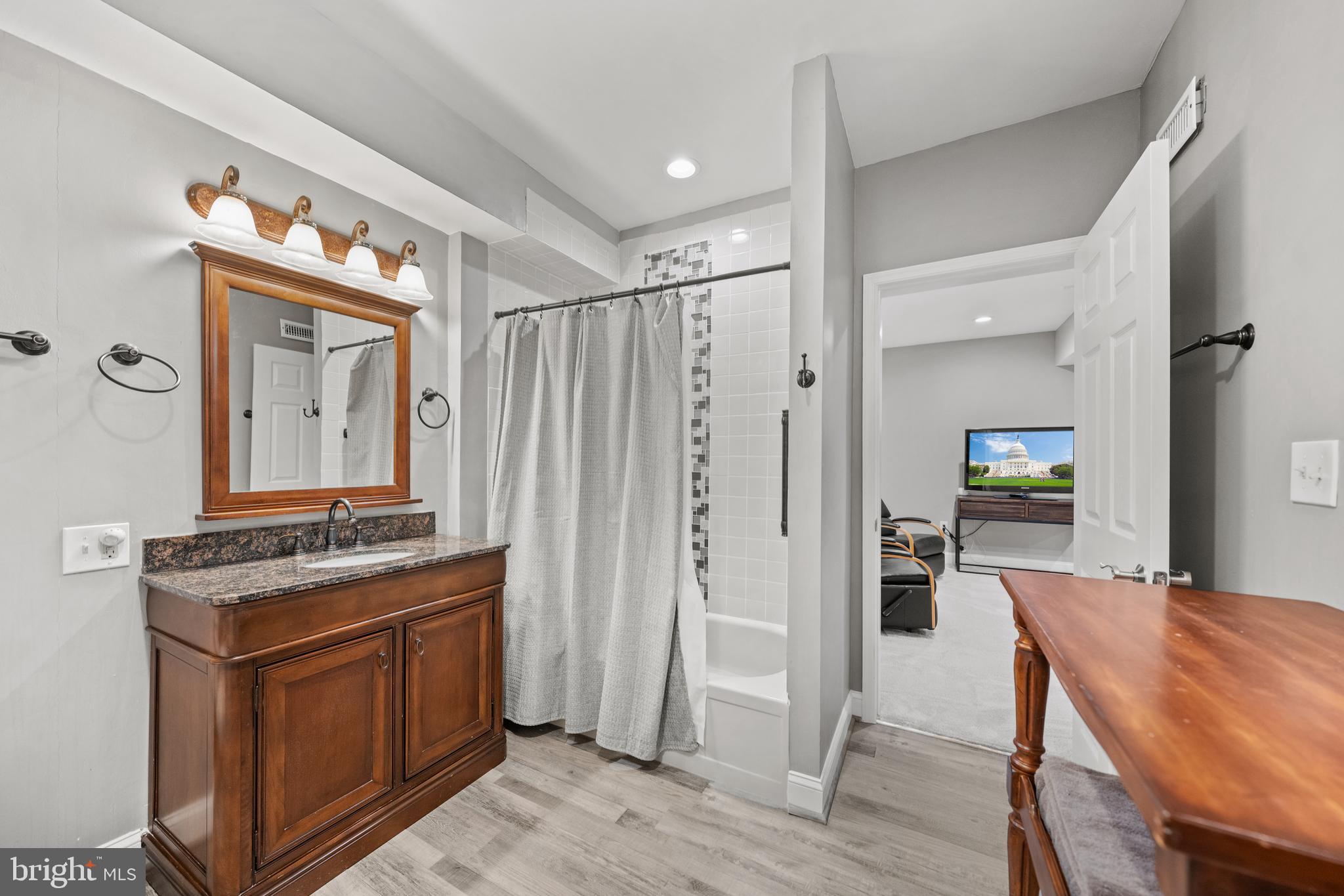 642 Springvale Road Great Falls, VA 22066 - Photo 41 of 50 a view of a kitchen with a table and chairs