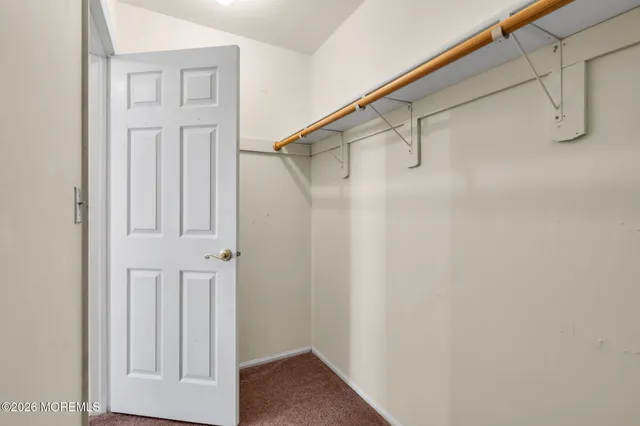 a view of walk in closet