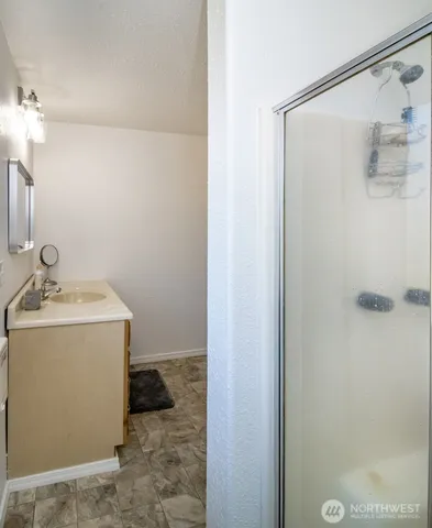 a utility room with a washer and dryer