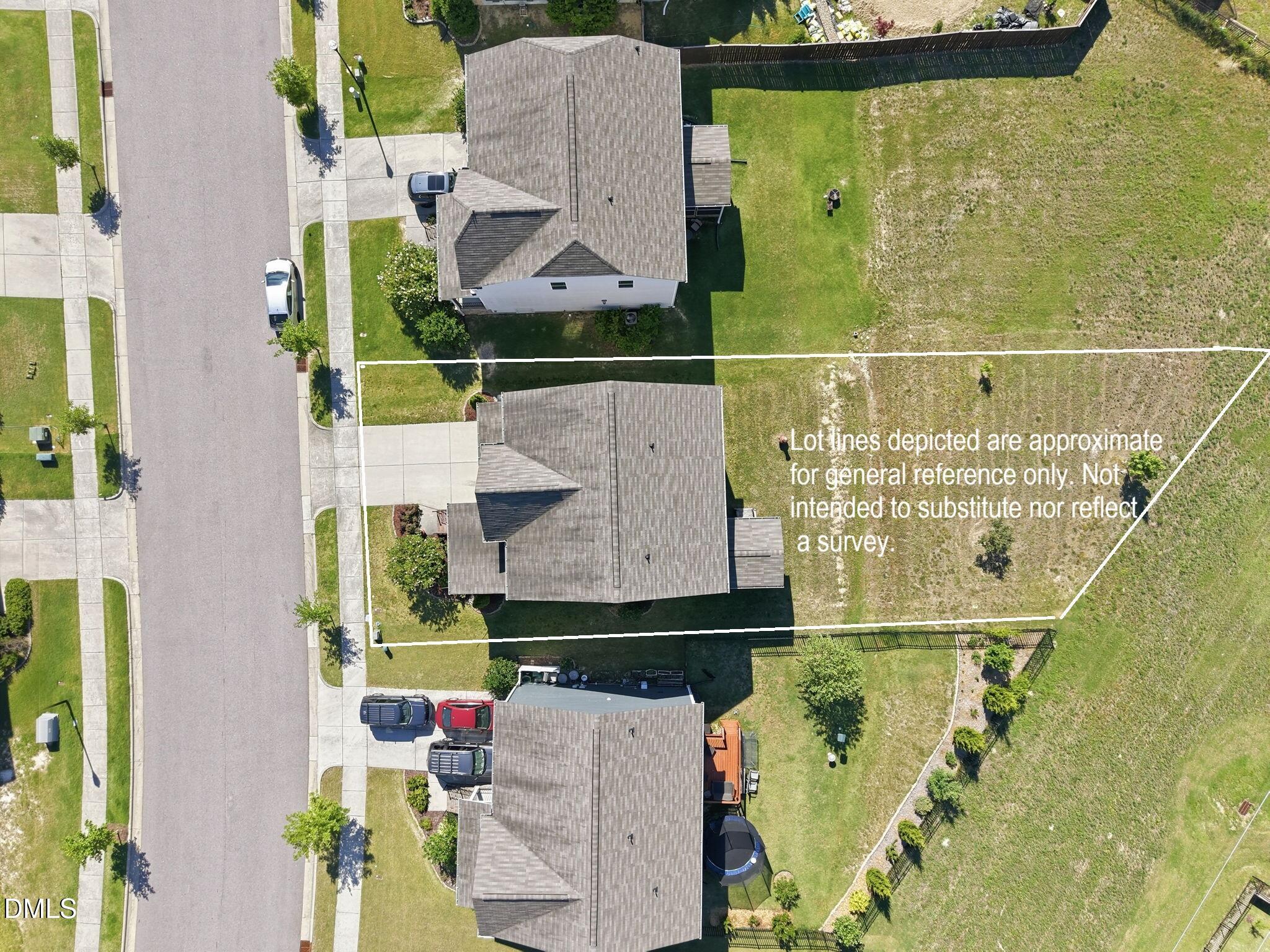 1808 Austin Rdg Parkway Wake Forest, NC 27587 - Photo 45 of 57 an aerial view of residential houses with outdoor space
