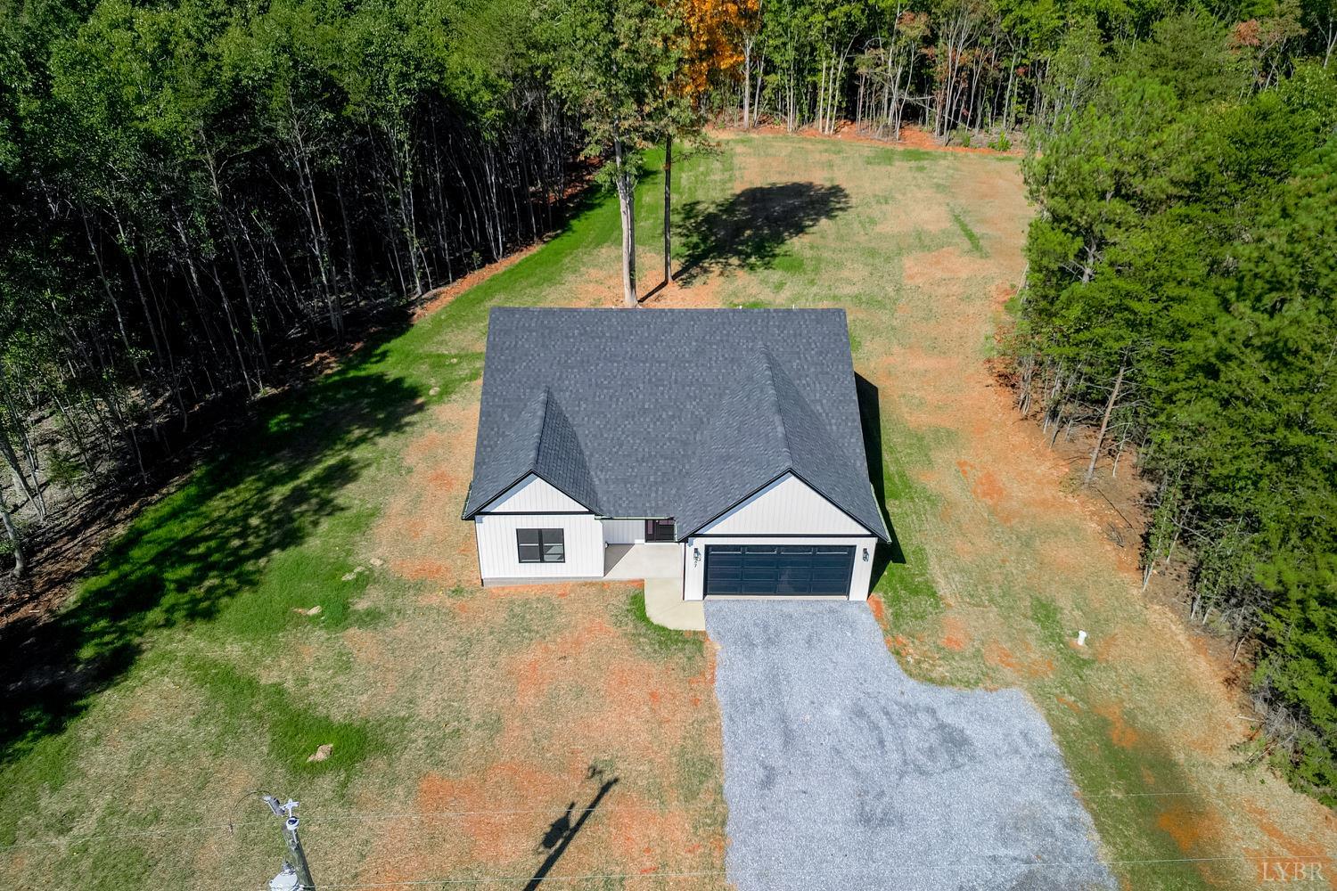757 Down Creek Road Brookneal, VA 24528 - Photo 42 of 49 an aerial view of a house