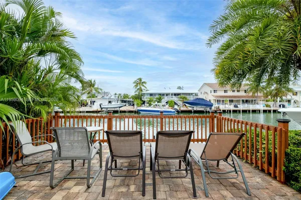 a view of a chairs on the roof deck