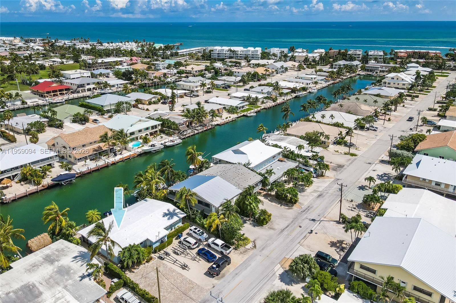 410 10th Street Key Colony Beach, FL 33051 - Photo 39 of 62 an aerial view of a city