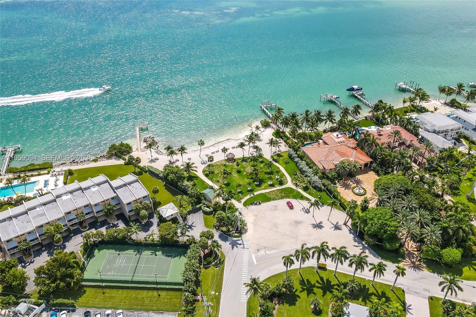 410 10th Street Key Colony Beach, FL 33051 - Photo 44 of 62 an aerial view of a houses with a yard