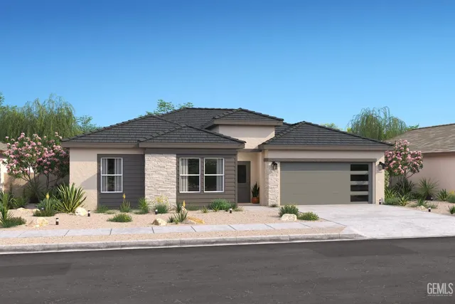 a house view with a outdoor space
