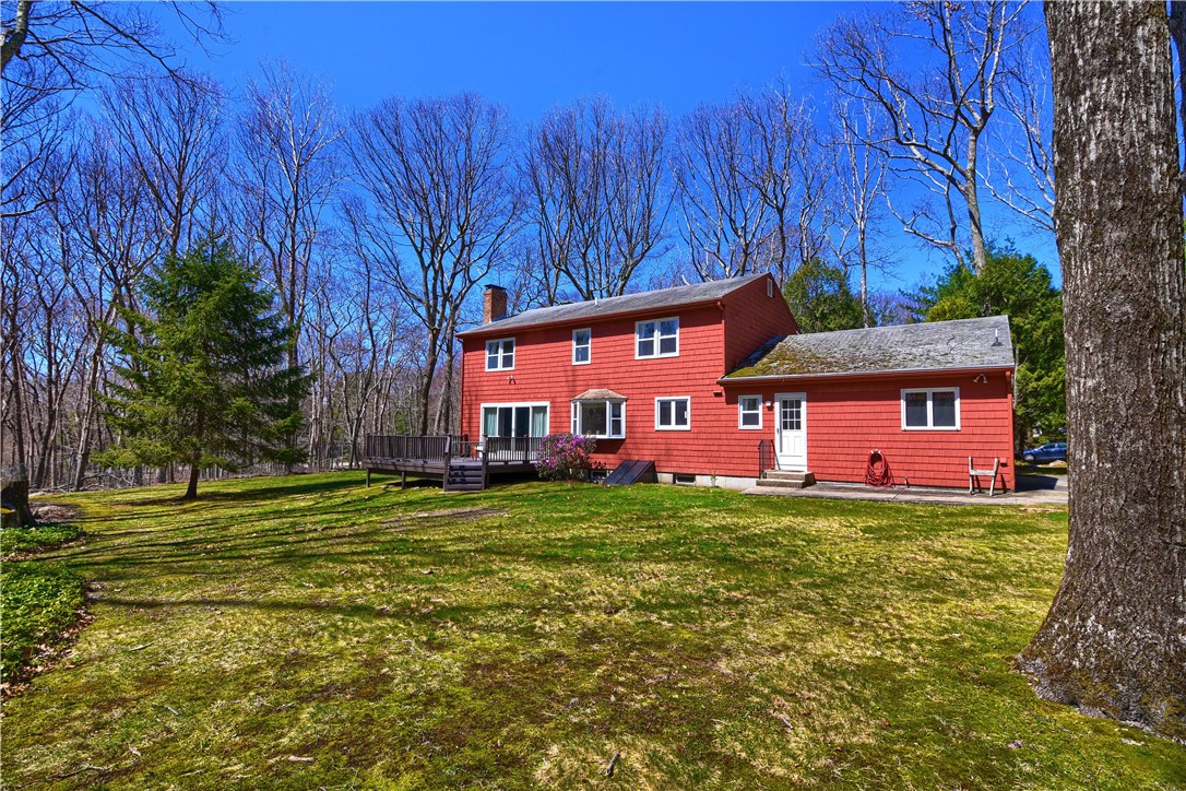 116 Lantern Lane Exeter, RI 02822 - Photo 6 of 48 View from back o f property
