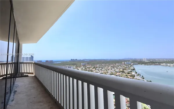 a view of city and ocean