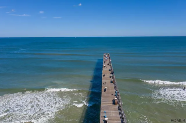 a view of a city with ocean view