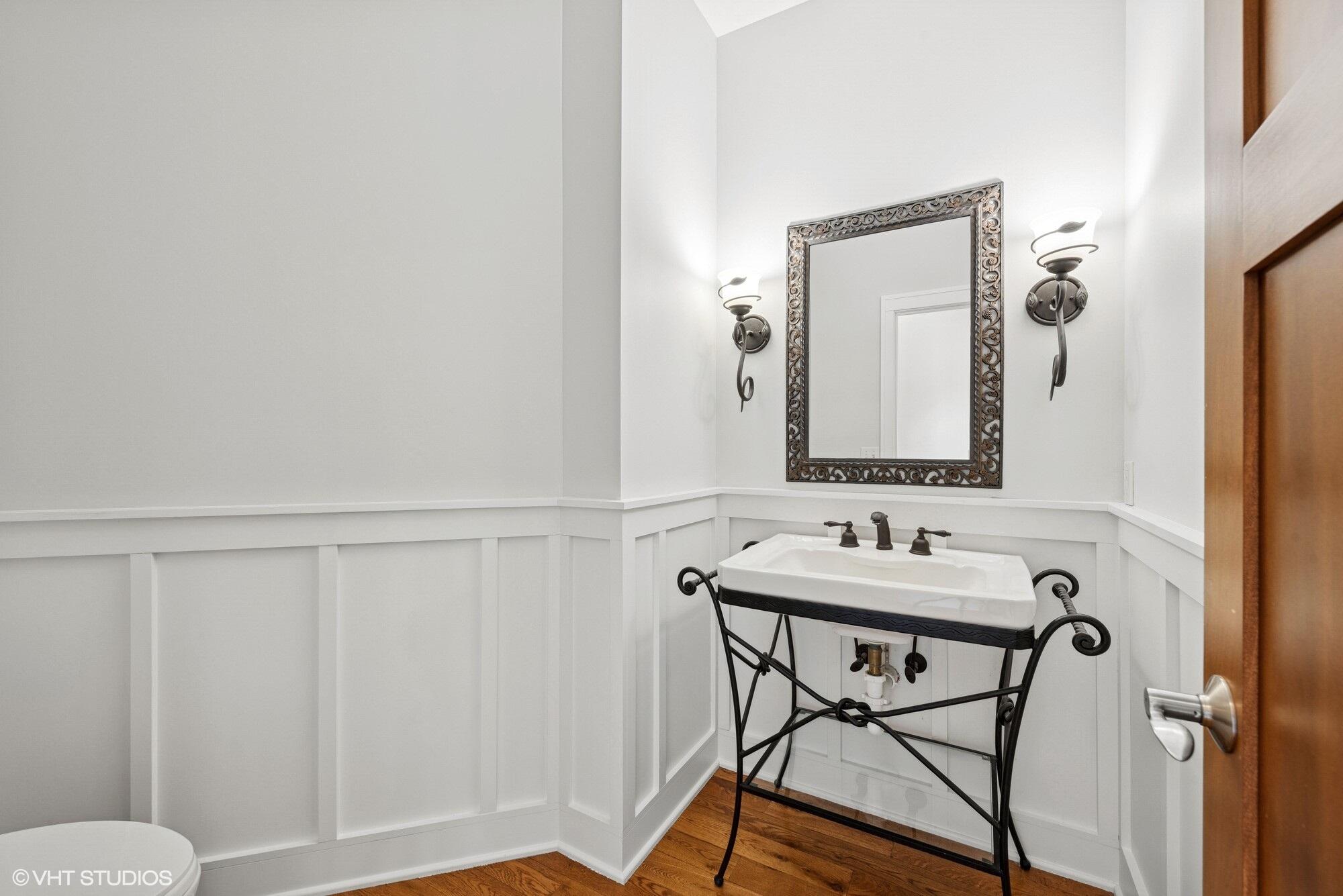 2252 Marrell Hill Road Valparaiso, IN 46385 - Photo 16 of 49 a bathroom with a sink and a mirror