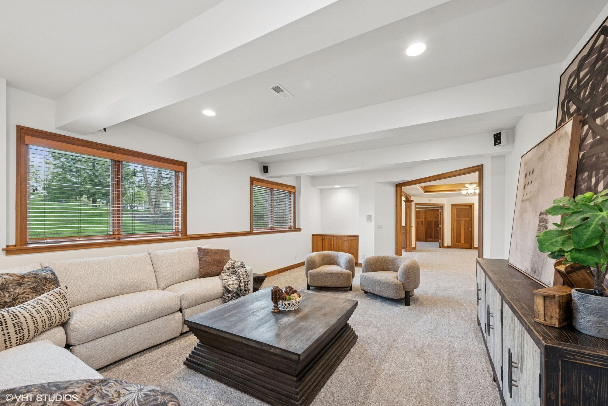 2252 Marrell Hill Road Valparaiso, IN 46385 - Photo 34 of 49 a living room with furniture and a large window