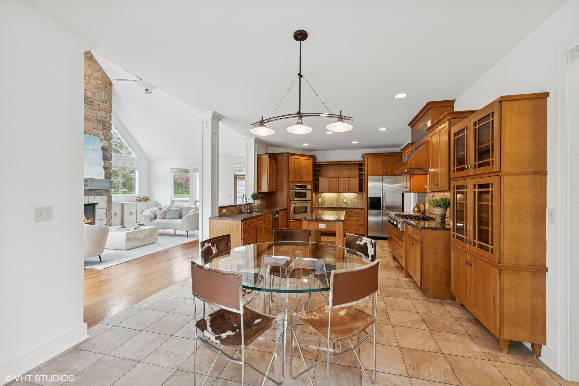 2252 Marrell Hill Road Valparaiso, IN 46385 - Photo 10 of 49 a view of a dining room and livingroom view