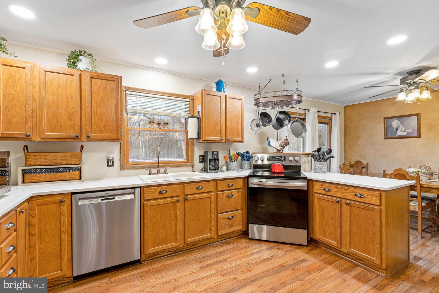 1573 Garrisonville Road Stafford, VA 22556 - Photo 12 of 63 a kitchen with a sink cabinets and window