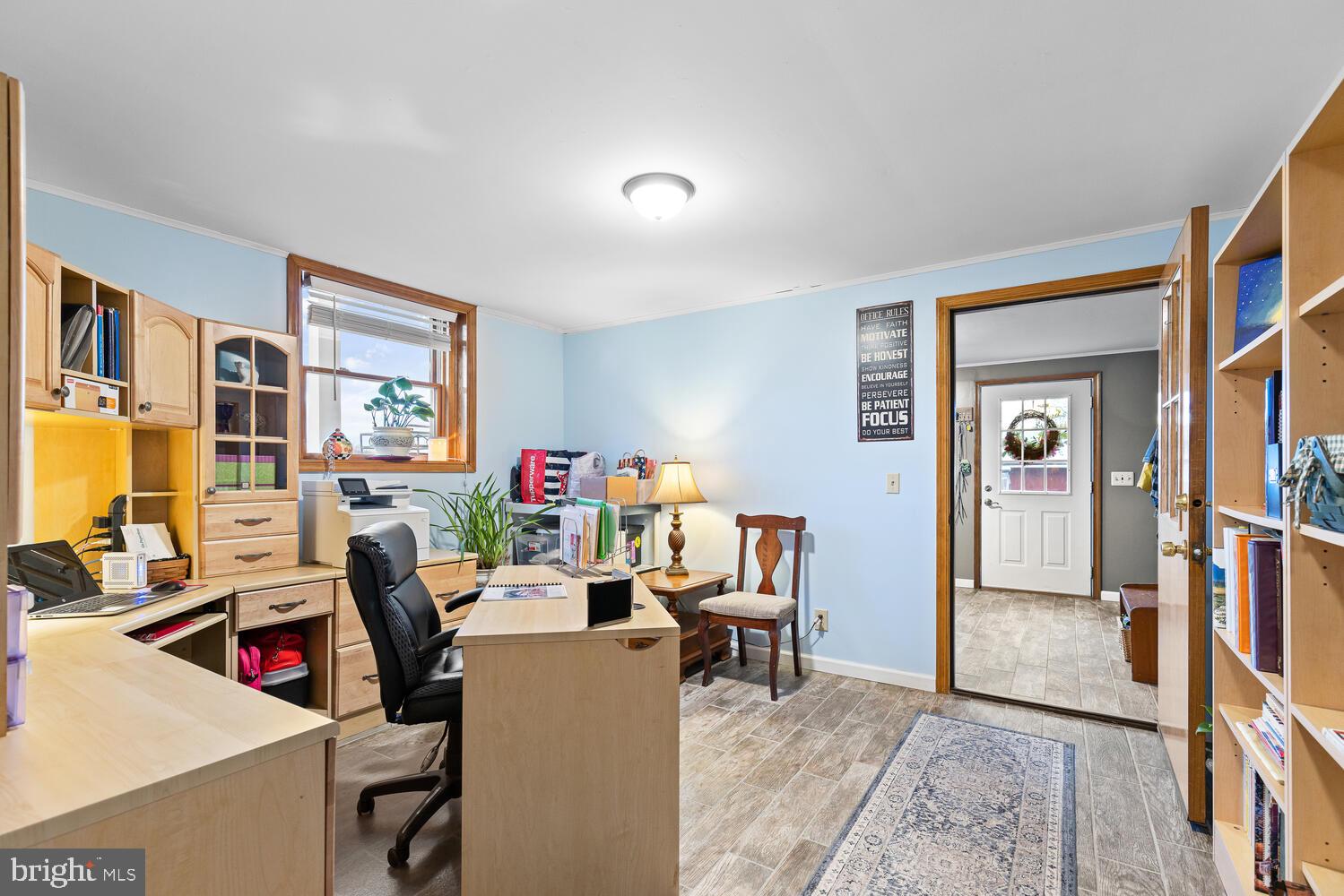 1573 Garrisonville Road Stafford, VA 22556 - Photo 25 of 63 a view of a livingroom with workspace and a window