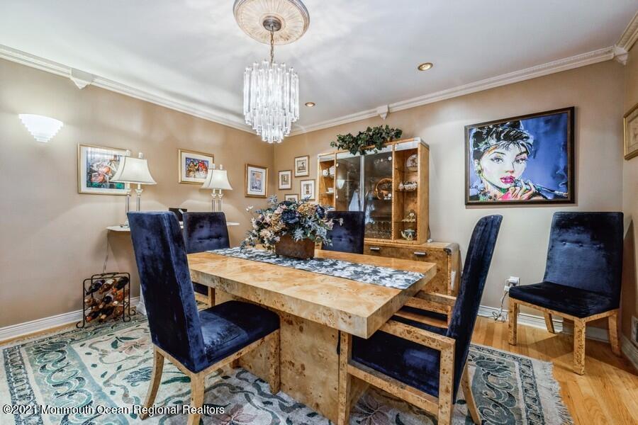 57 Millay Road Morganville, NJ 07751 - Photo 10 of 46 a view of a dining room with furniture