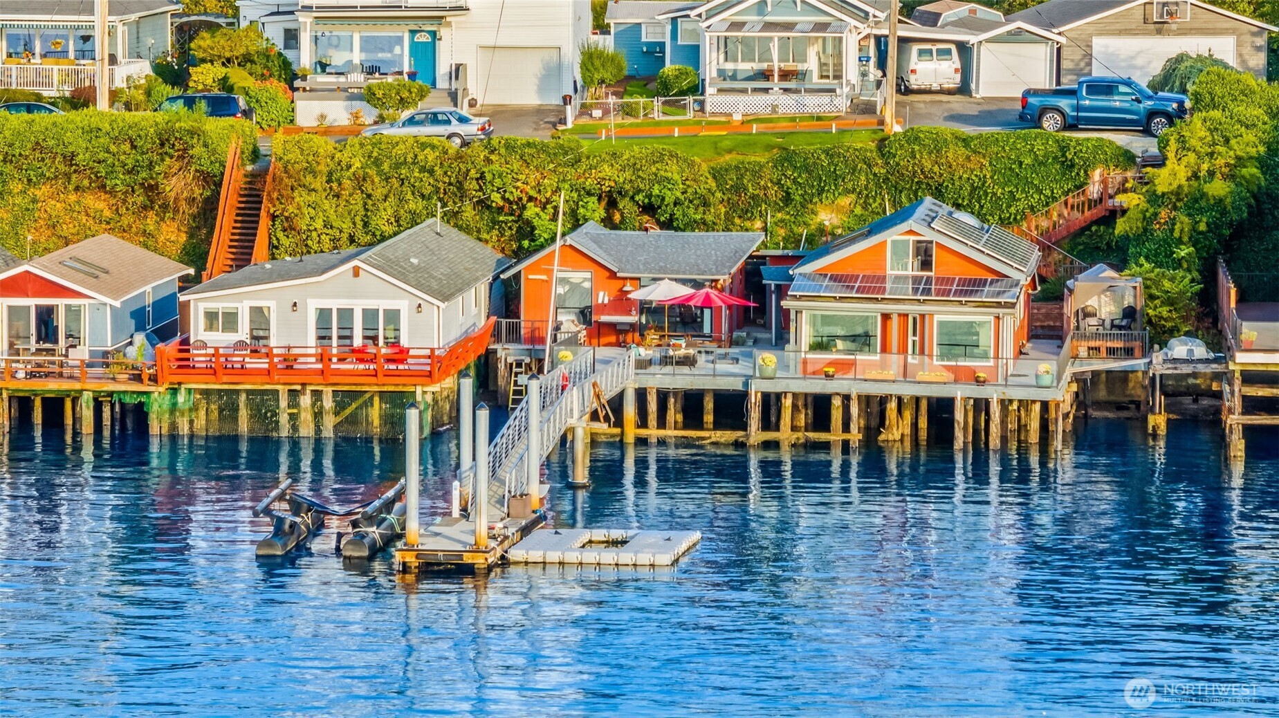 1542-1538 South Wilton Road Tacoma, WA 98466 - Photo 4 of 40 an aerial view of multiple houses