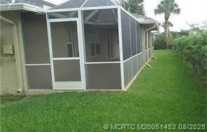 a view of outdoor space yard and porch