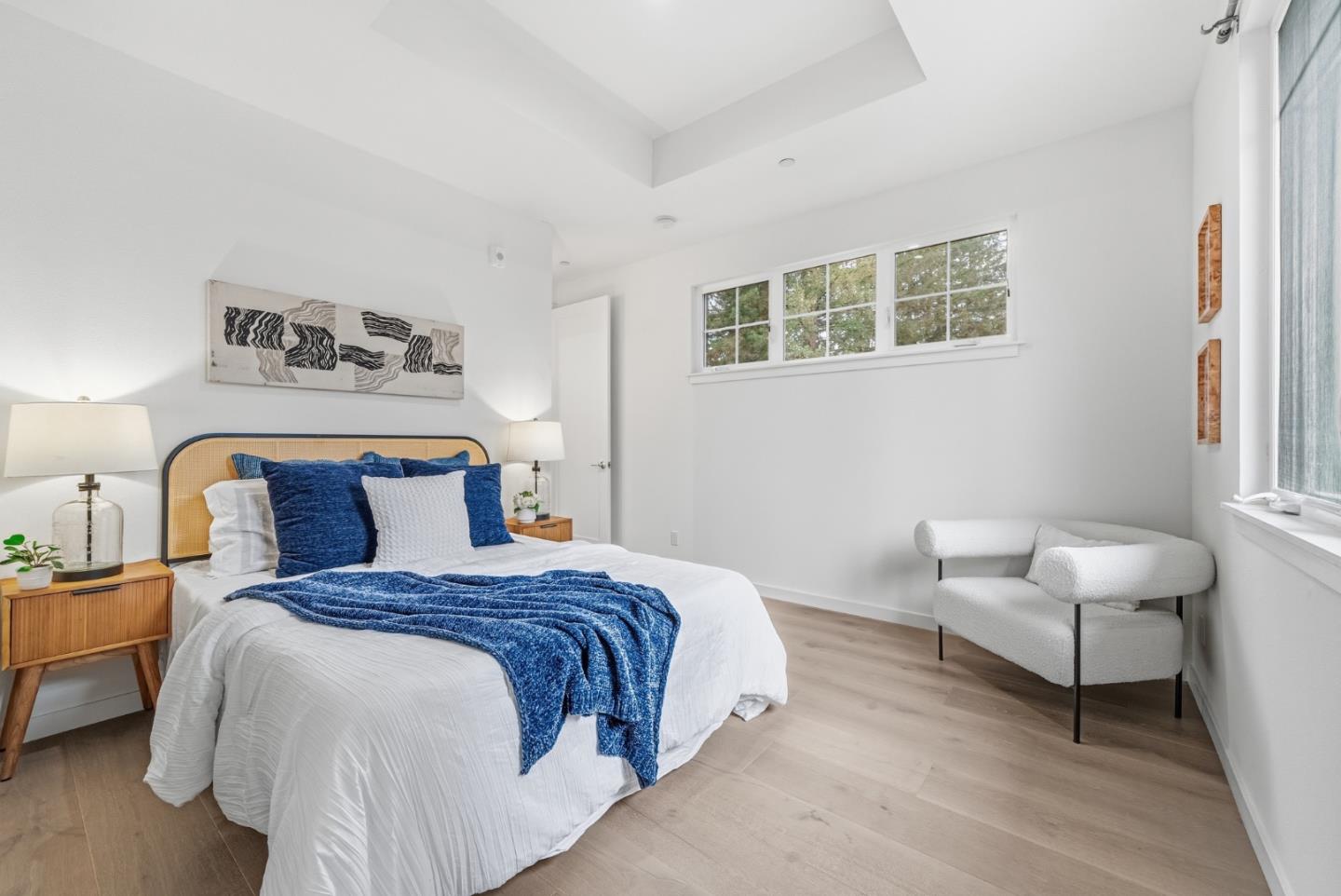 139 Flynn Avenue Mountain View, CA 94043 - Photo 29 of 34 a bedroom with a bed and a couch