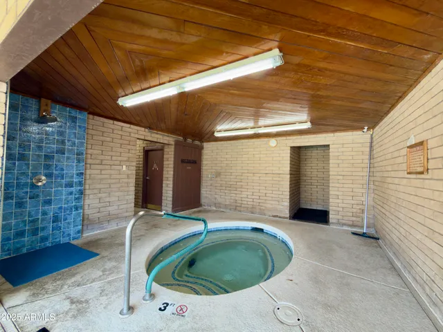 a house view with a backyard space