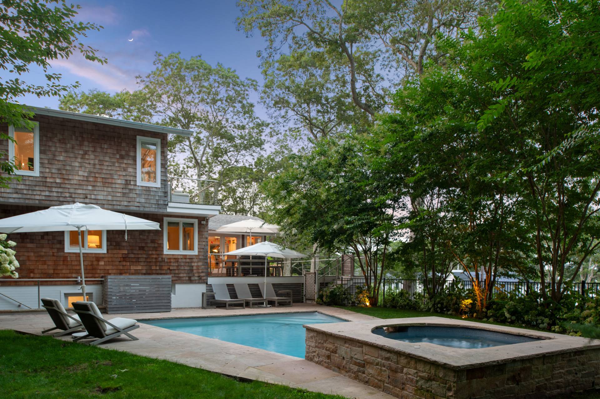 30 Springwood Way East Hampton, NY 11937 - Photo 27 of 32 a view of house with outdoor seating area