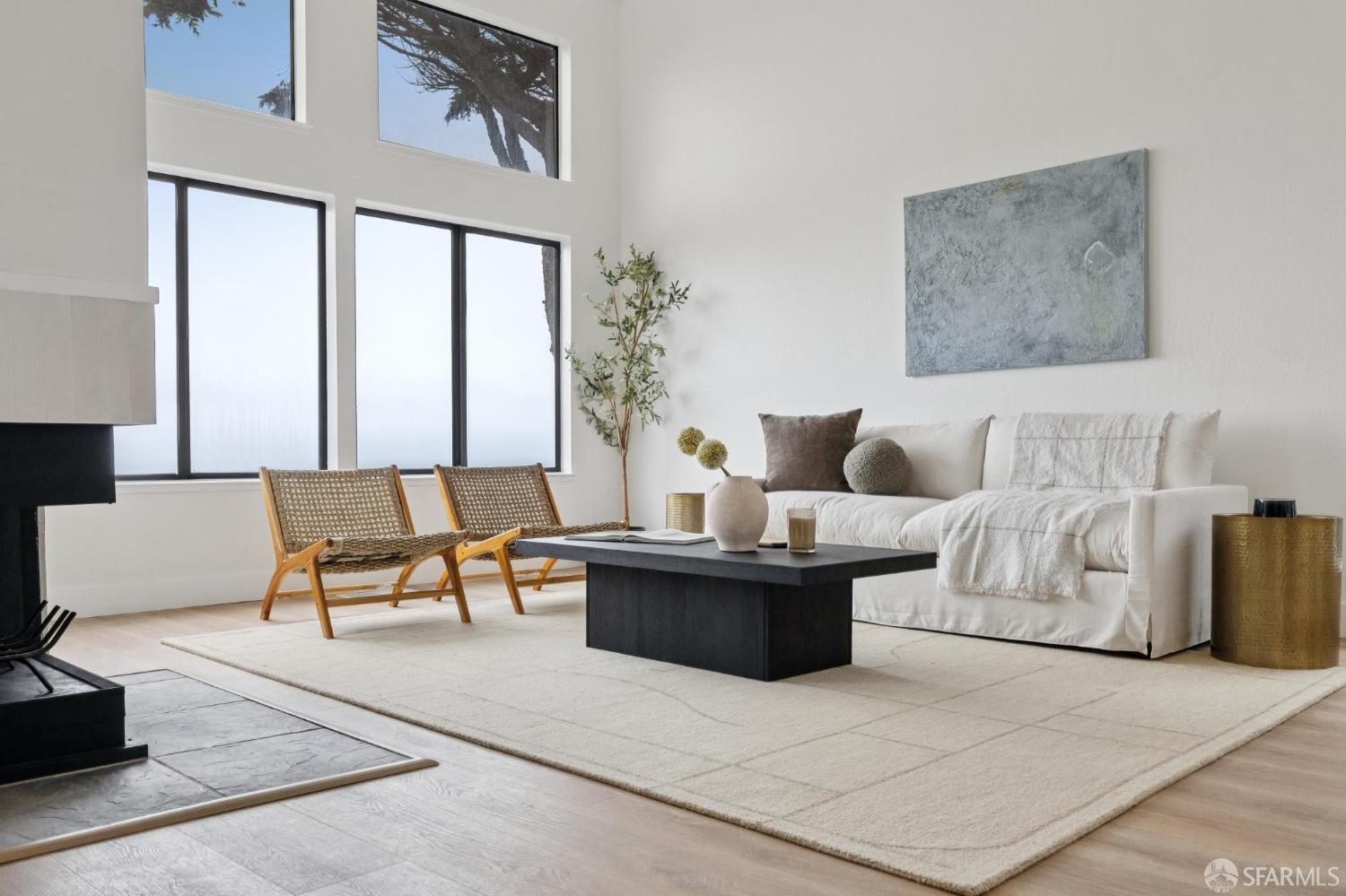 274 Beachview Avenue, Unit 16 Pacifica, CA 94044 - Photo 13 of 81 a living room with furniture and large windows