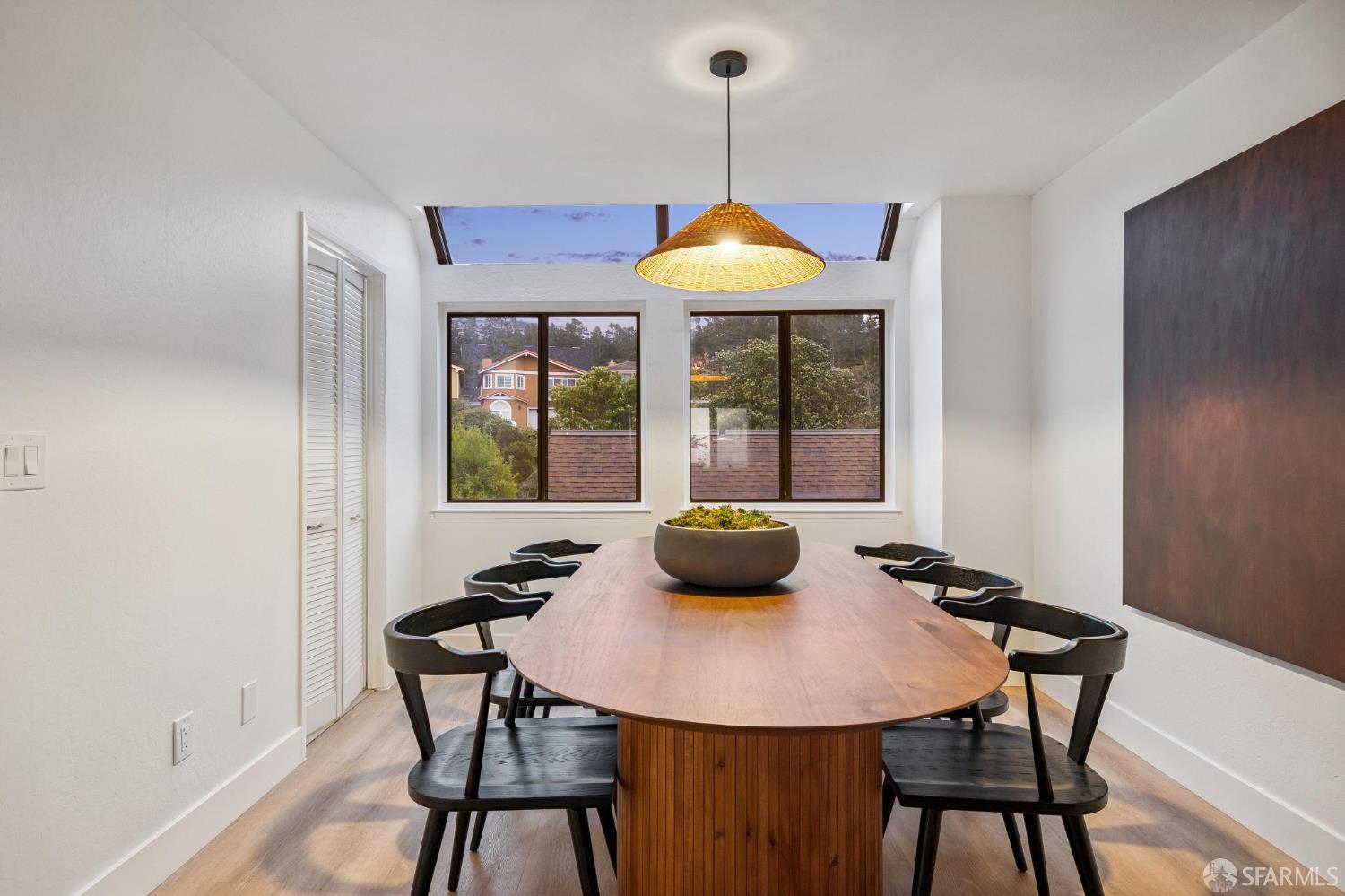 274 Beachview Avenue, Unit 16 Pacifica, CA 94044 - Photo 67 of 81 a view of a dining room with furniture and window