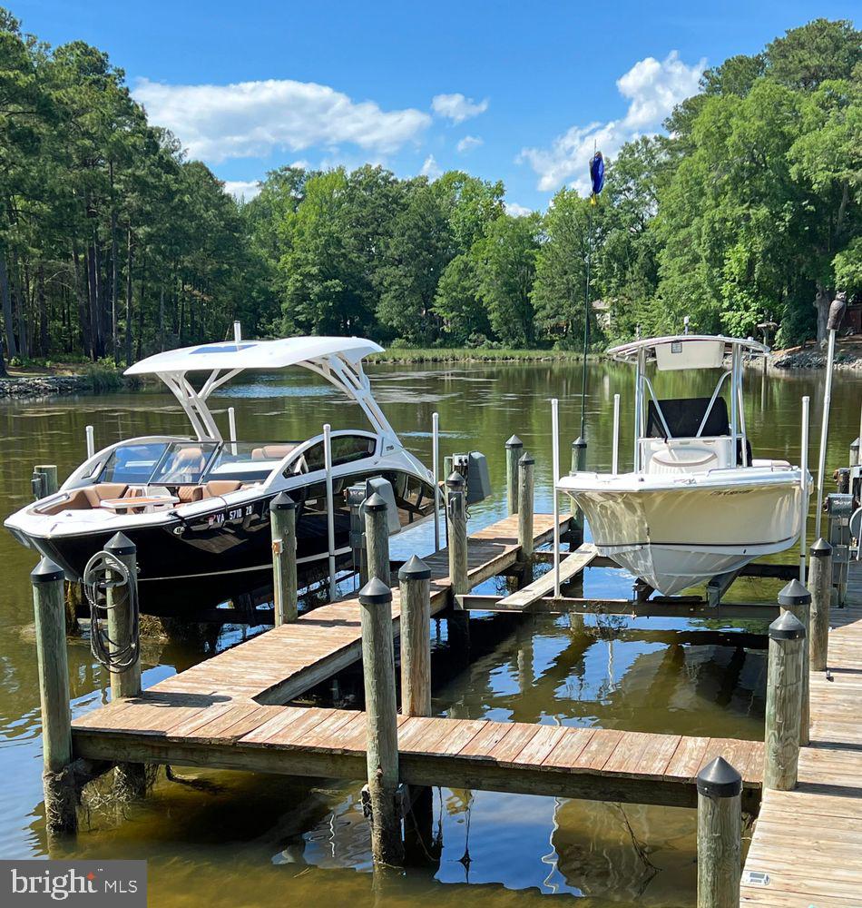 52 Reef Court Montross, VA 22520 - Photo 11 of 76 2 boat lifts - larger boat is 8000 lbs